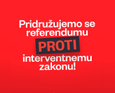 Pridružujemo se referendumu proti interventnemu zakonu