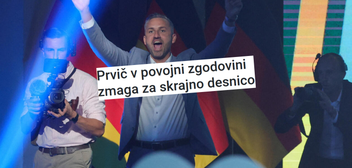 Komentar zmage AfD v Saški-Anhaltu