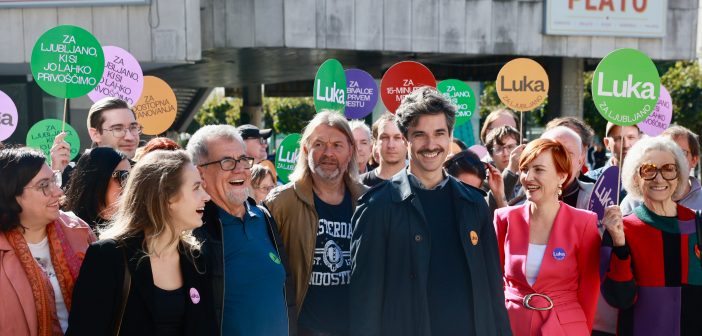 To je naša kandidatna lista za Ljubljano